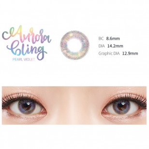 Lens-Town Aurorabling Pearl Violet(月拋)